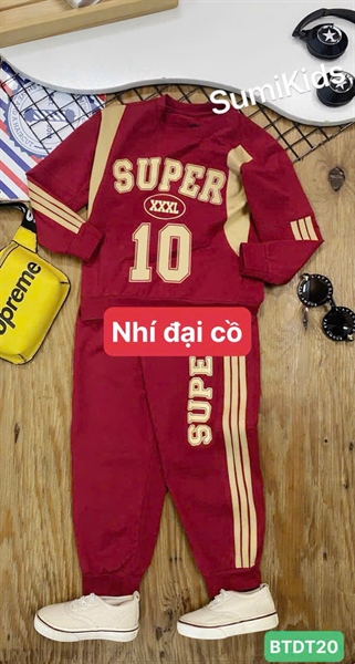 BỘ DÀI NAM THUN IN SUPPER 10 SM