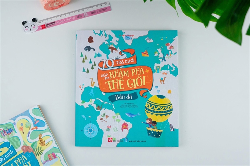 70++ trò chơi giúp em khám phá thế giới - Bản đồ