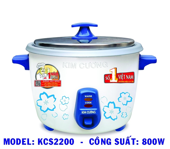 NC KIM CUONG 2.2L KCS2200 800W NR