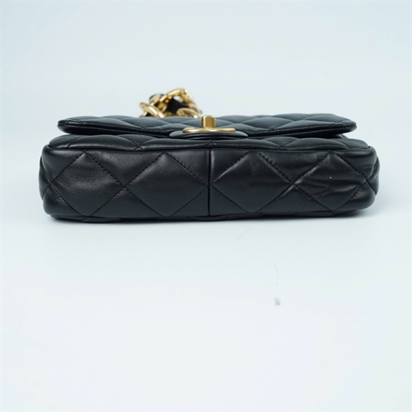 Túi Chanel đen xích to (J508PXNC) sz20 KG+