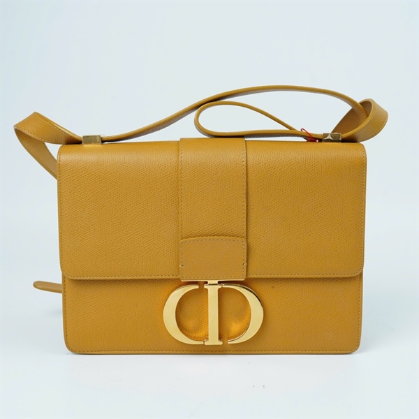 Túi Dior Montaigne vàng nâu (09-BO-0179) sz24 KG+