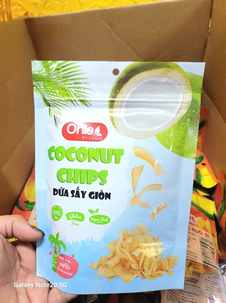 DỪA SẤY GIÒN OHLA 50G