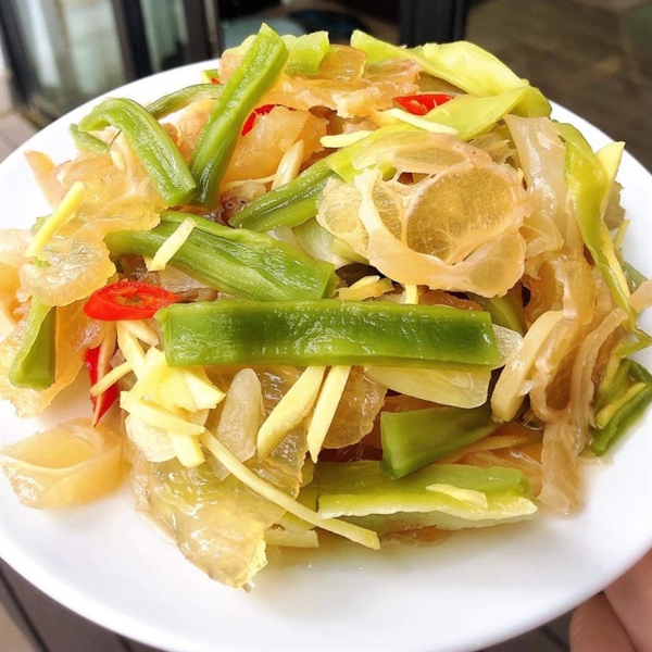 Gân bò Muối Rau Tiến Vua