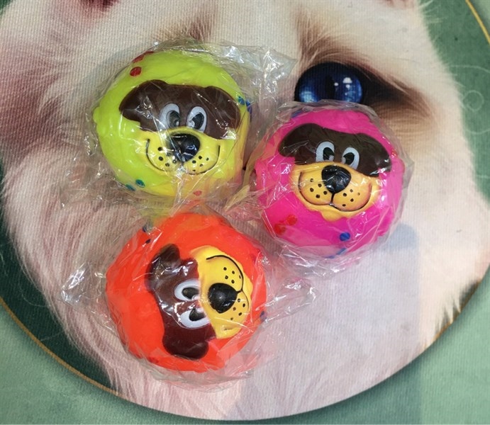 Bóng cao su mặt chó