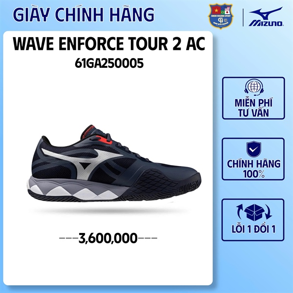 Giền Pickleball - Giày Mizuno Wave Enforce Tour 2 AC - 61GA250005