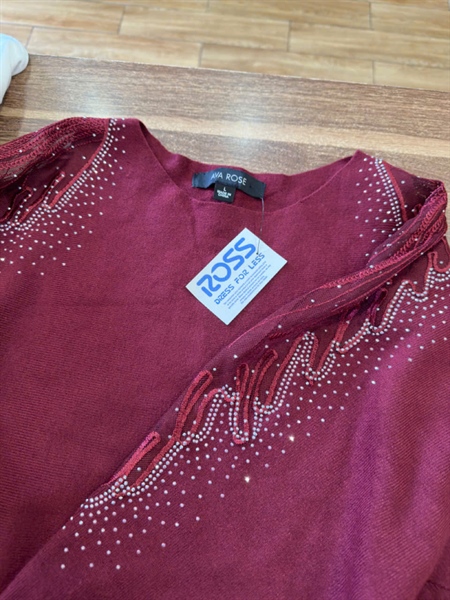ÁO LEN NỮ ĐỎ ĐÔ AVA ROSE SIZE L