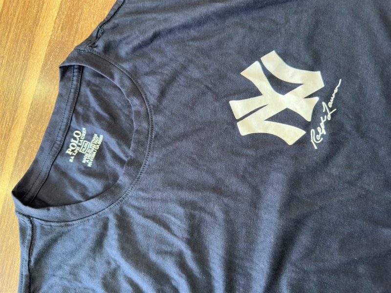 ÁO THUN NY XANH NAVI SIZE XL