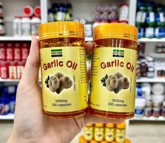 Viên Uống Tinh Dầu Tỏi Garlic Oil 200 Viên (Date 11/27)