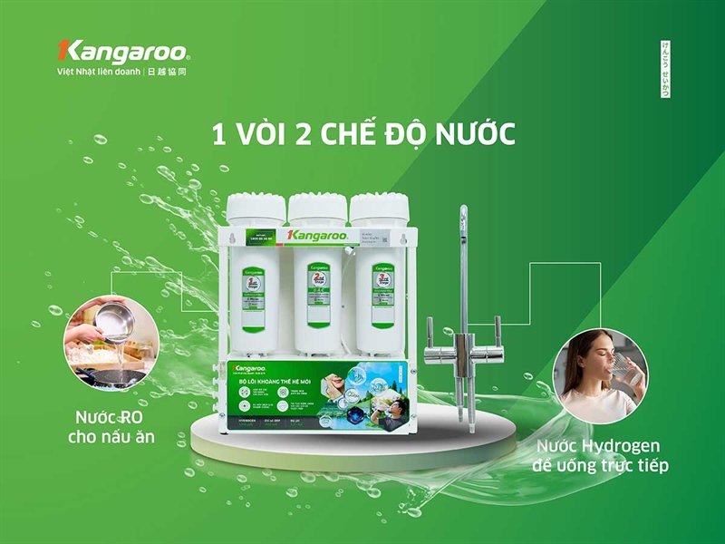 Máy lọc nước Kangaroo Hydrogen