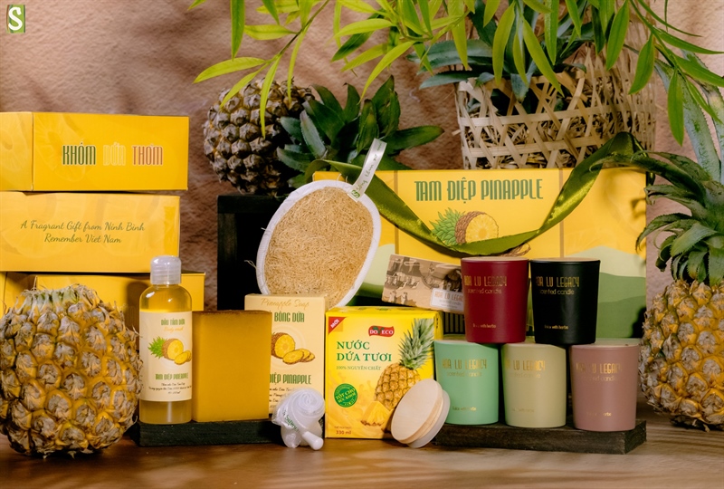 Nến thơm dứa 3oz