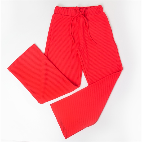 Quần Dài Nữ Ống Suông Lưng Thun