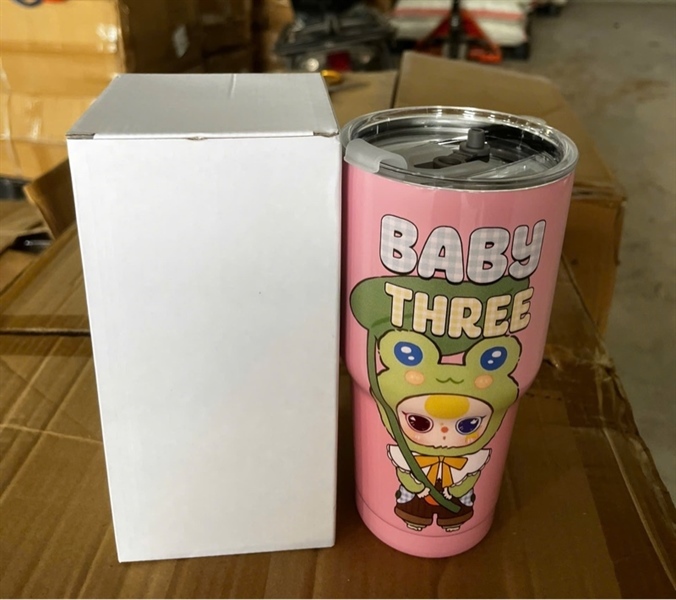 Bình Inox 900ml Họa Tiết Họat Hình (Thùng 50)