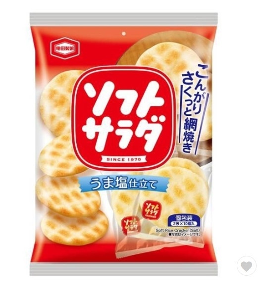 Bánh gạo Kameda soft salad ソフトサラダ