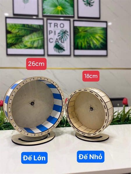 Đế Wheel Gỗ