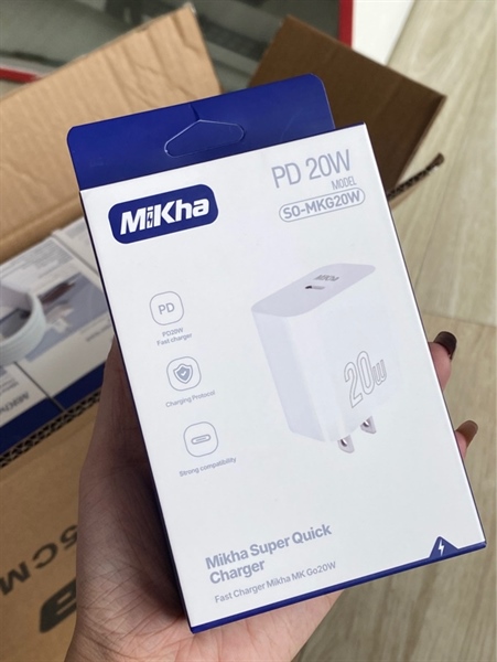 Cóc sạc Mika 20w