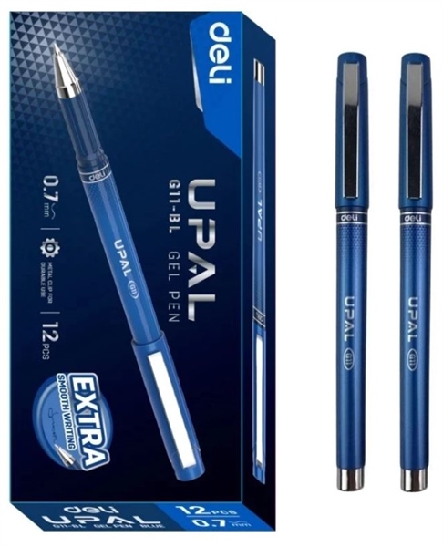 Bút gel Deli upal etrxa G11-BL 0.7 xanh