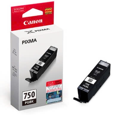 Hộp mực in Canon PGI 750BK Đen