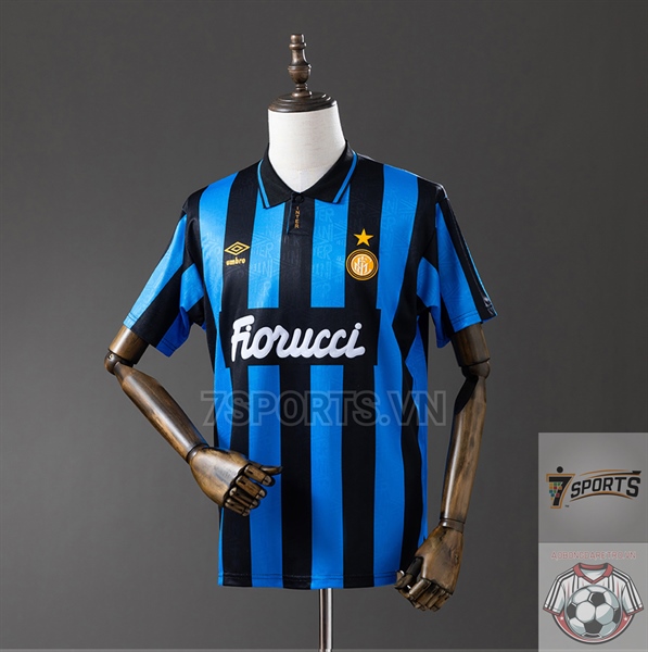 Áo Bóng Đá Retro Inter Milan 1992/93 - Sân Nhà