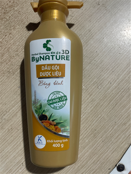 Dầu gội dược liệu bynature 400ml