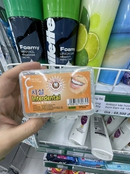 Chỉ nha khoa interdental floss & pick