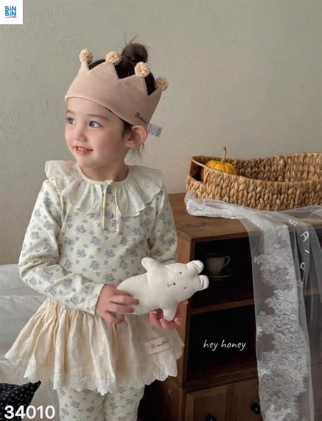 34010- Bộ HHN- Hoa xanh