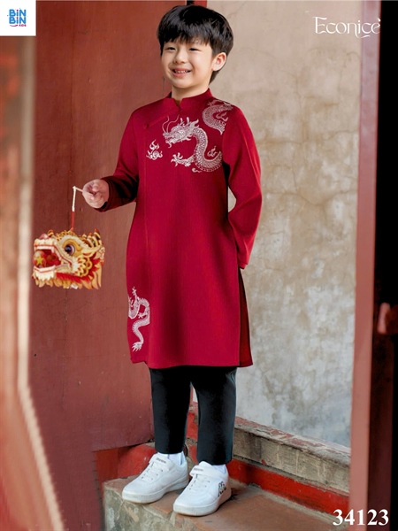 34123- AD đỏ rồng trắng