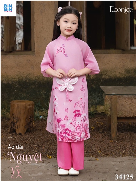 34125- AD hồng bướm hoa