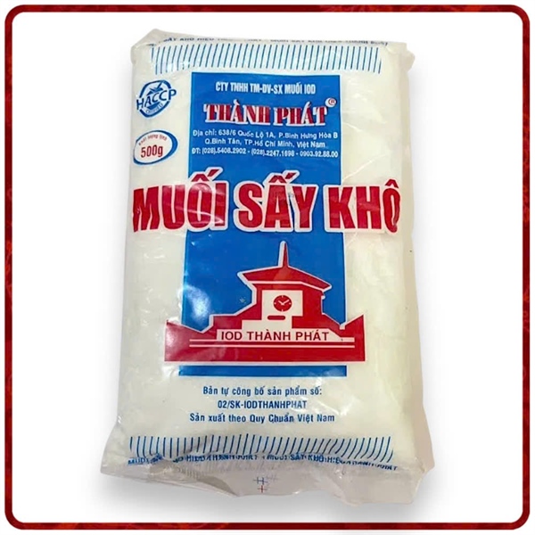 MUỐI SẤY 500G