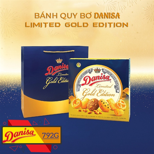 Bánh Quy Danisa Gold Edition Limited 792g
