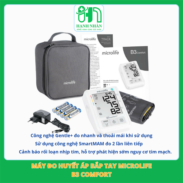 Máy Đo Huyết Áp Bắp Tay Microlife B3 Comfort