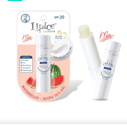 Son dưỡng môi Hương Dưa Hấu (LipIce Watermelon) 3,3g - Rohto