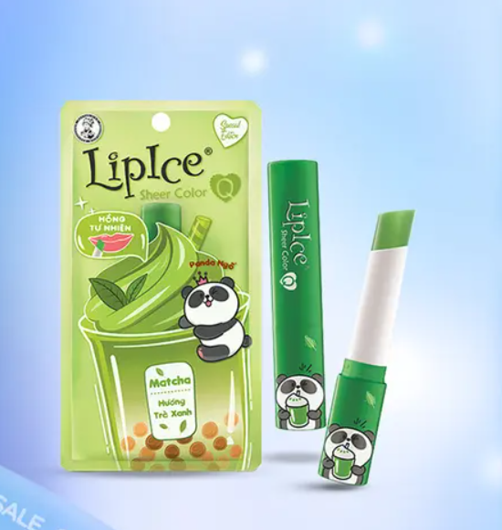 Son dưỡng môi Lipice Sheer Color Q (Matcha) 2,4g - Rohto (Tub)