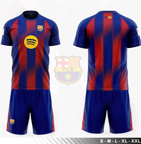 Barca Sọc Xanh Đỏ