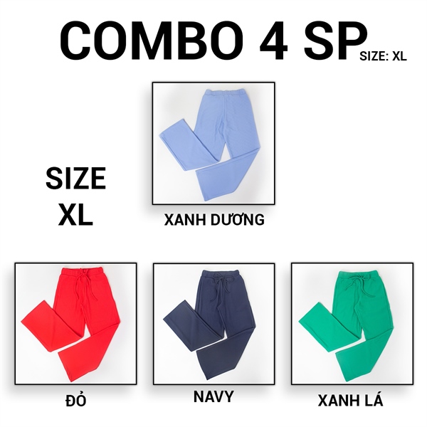COMBO 4SP (XL) QUẦN DÀI