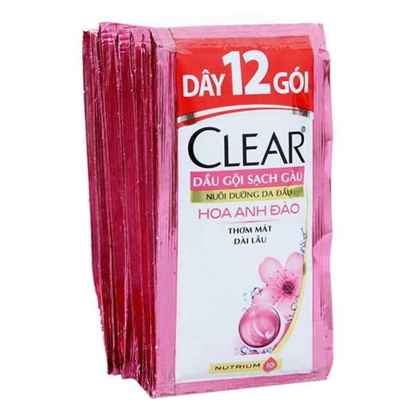 Dầu Gội Dây Clear Dây Hoa Anh Đào Thơm Mát