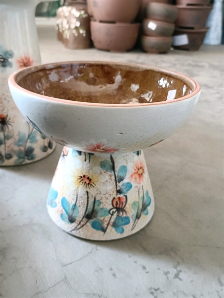 BÌNH LY MIỆNG TRÒN VẼ