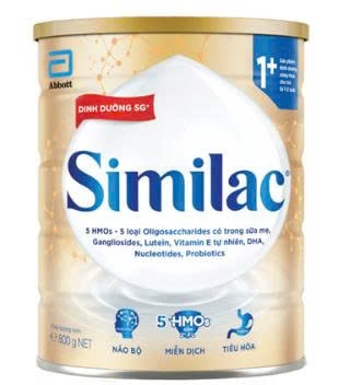 Sữa Similac 1+ 800g (Cho trẻ từ 1-2 tuổi) (Thùng 12 hộp) - Abbott/Ailen