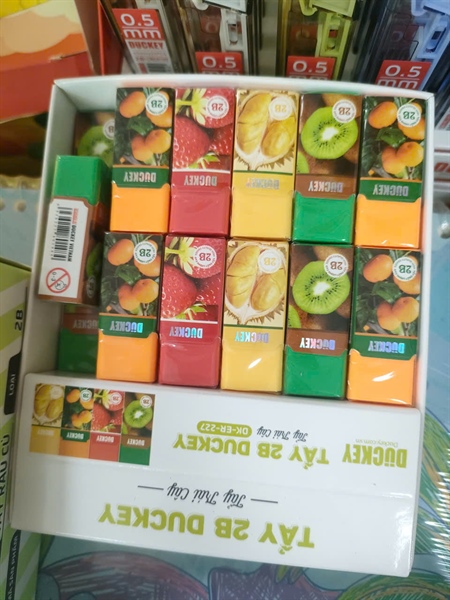 Tẩy màu trái cây 2B Duckey dk-er-227