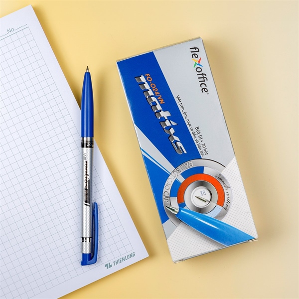 Bút bi Thiên Long F0-024 0.7mm đỏ