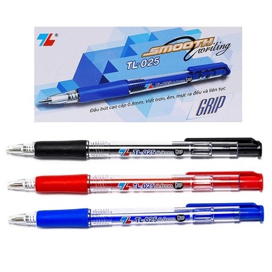 Bút bi Thiên Long TL 025 0.8mm xanh