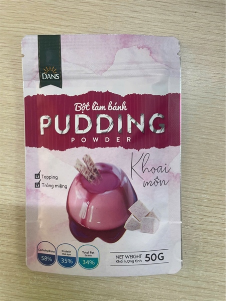 Bột pudding DANS 50g