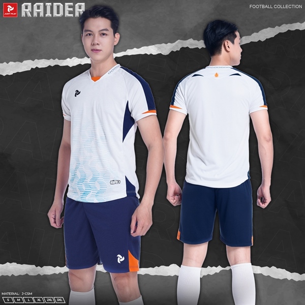 Bộ bóng đá JP Raider - Trắng