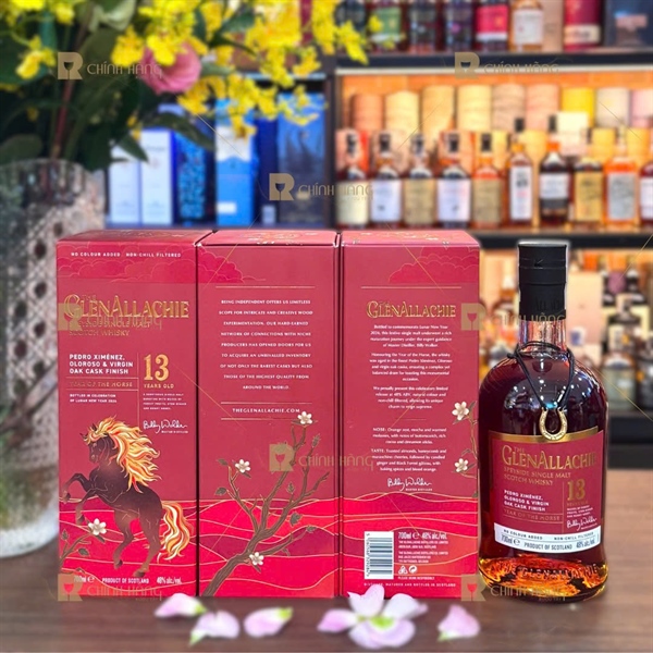 GlenAllachie 13 năm - Year of The Horse 2026 700 ml - hình mô tả 2