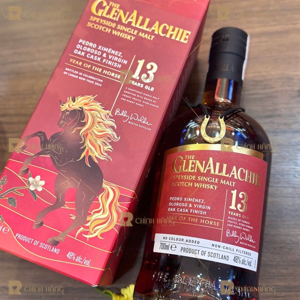 GlenAllachie 13 năm - Year of The Horse 2026 700 ml - hình mô tả 2