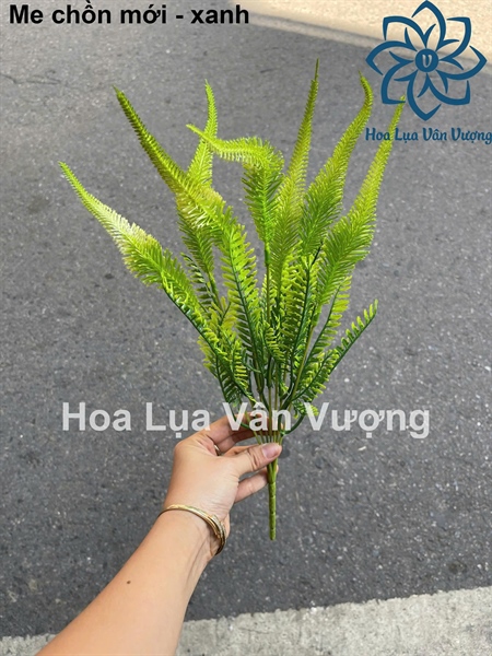 Me chồn mới - xanh - Hoa cành ngắn - Hoa Lụa Vân Vượng