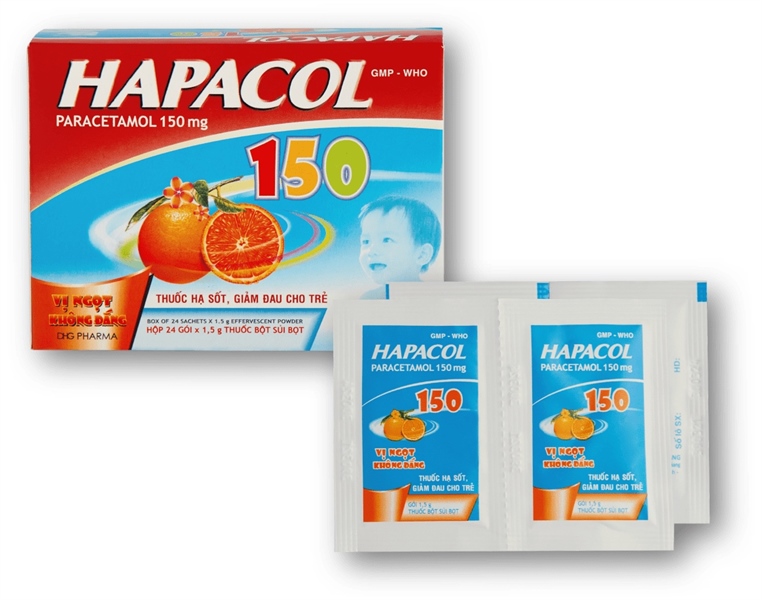 Hạ sốt Hapacol 150 hsd 10/3/28