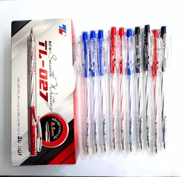 Bút bi Thiên Long TL 027 0.5mm đỏ