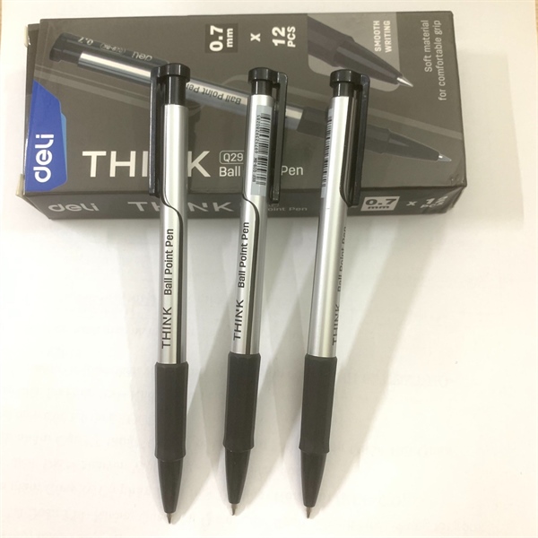 Bút bi Deli Q29-BL 0.7mm