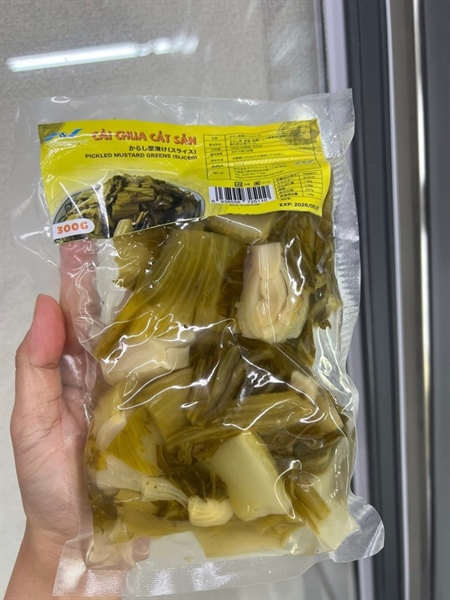 Dưa Cải Muối Cắt Sẵn 300g