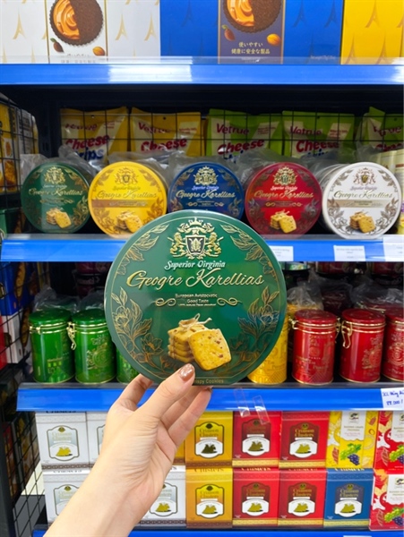 LH.Bánh GEOGRE KARELLIAS Dừa Nướng 130g(24H/thùng)